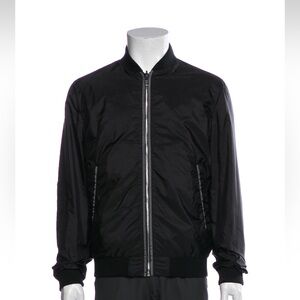 Prada Reversible Bomber Jacket US40 (IT50) Black Grey